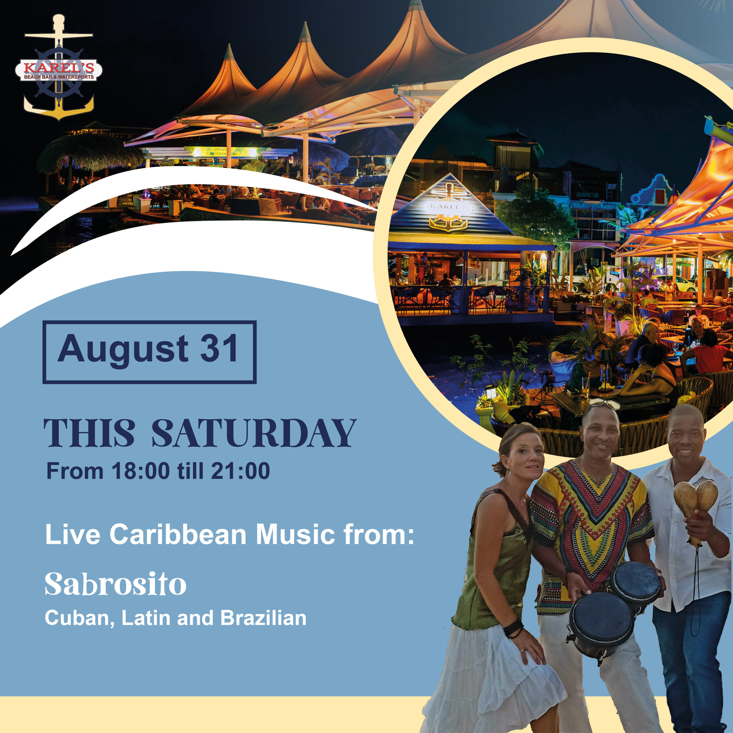 Karel's Beach Bar - Sabrosito 