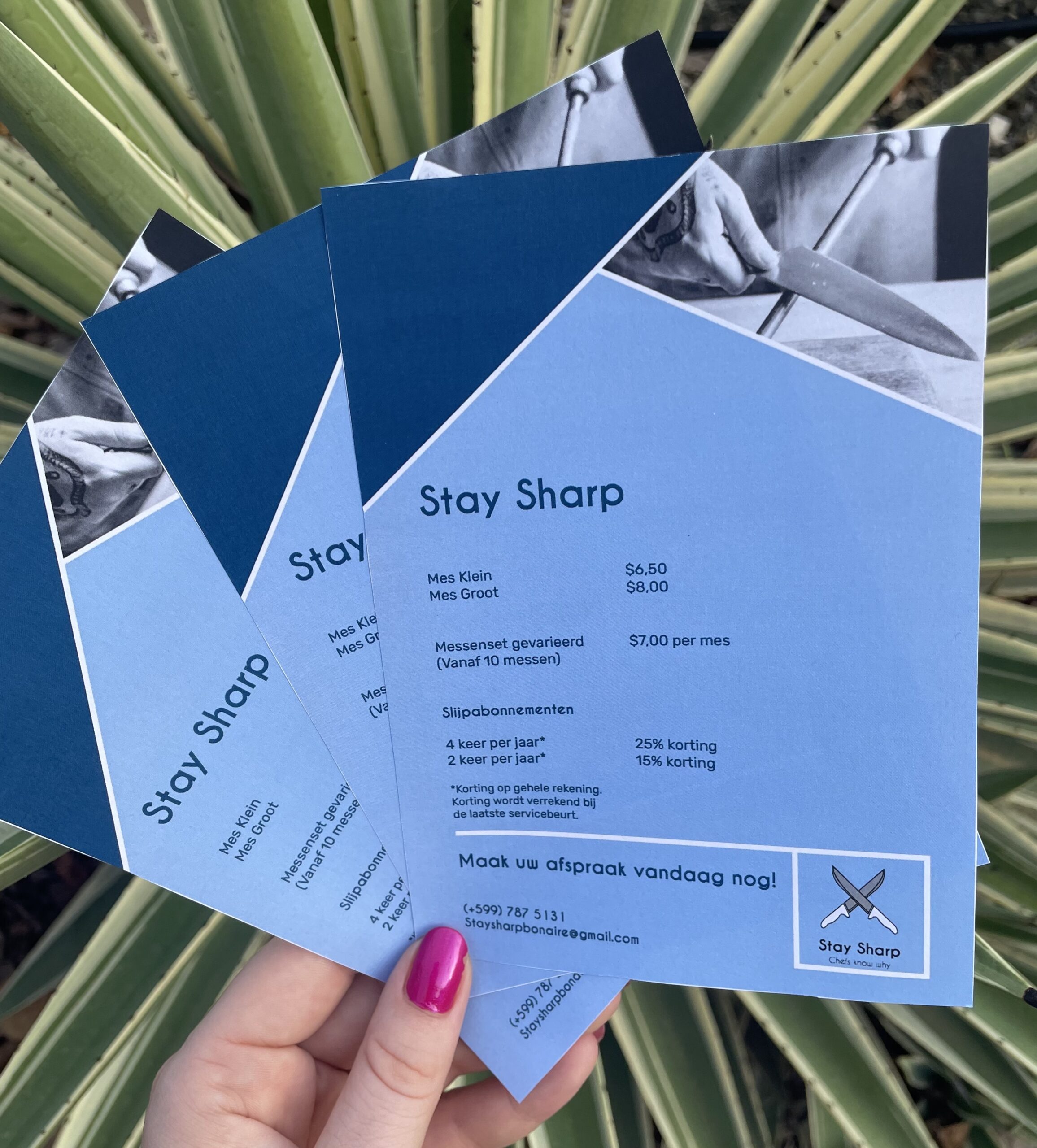 Flyer Stay Sharp